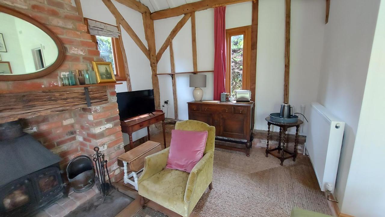 Ferienwohnung Brooklands Barn Lower Swanwick Exterior foto